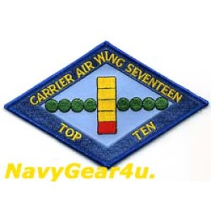 画像: CVW-17(AA/NA) TOP TENパッチ（現行Ver.）