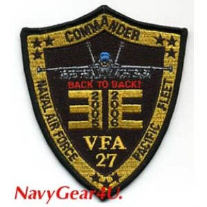 画像: VFA-27 ROYAL MACES 2005-06バトルEアワード連続受賞記念パッチ