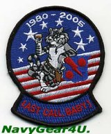 画像: VF-11 RED RIPPERS LAST CALL BABY!記念パッチ（デッドストック）