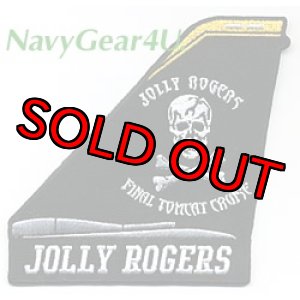画像: VF-103 JOLLY ROGERS 2004年FINAL TOMCAT CRUISE記念尾翼パッチ（デッドストック）