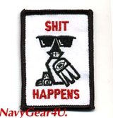 画像: VAQ-137 ROOKS SHIT HAPPENSジョークパッチ