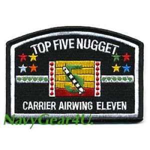 画像: CVW-11 TOP FIVE NUGGETパッチ