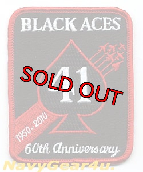 画像1: VFA-41 BLACK ACES部隊創設60周年記念パッチ