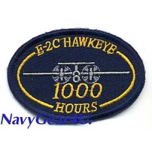 画像: E-2C HAWKEYE 1000飛行時間達成記念パッチ（オーバル）