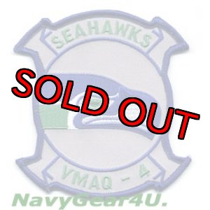 画像: VMAQ-4 SEAHAWKS部隊パッチ（1st Ver.） 
