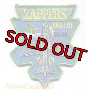 画像: VAQ-130 ZAPPERS EA-6Bショルダーパッチ