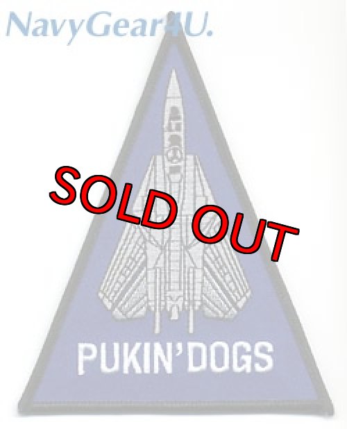 画像1: VF-143 PUKIN' DOGSショルダートライアングルパッチ