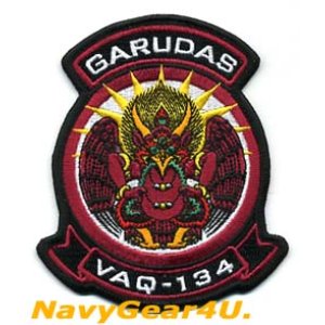 画像: VAQ-134 GARUDAS JOPA部隊パッチ（ベルクロ有無）