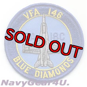 画像: VFA-146 BLUE DIAMONDS F/A-18Cショルダーバレットパッチ
