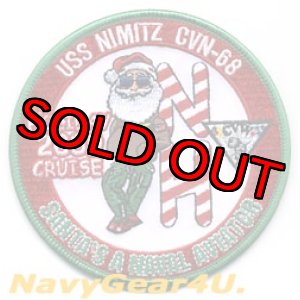 画像: CVW-11/CVN-68 HOLIDAY 2009クルーズ記念パッチ