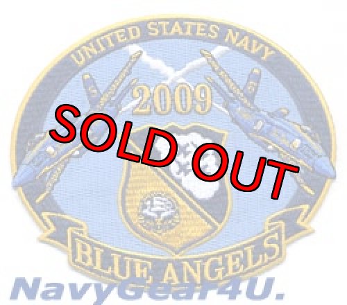 画像1: U.S.NAVY BLUE ANGELS 2009ツアー限定記念パッチ（ソロVer./デッドストック）