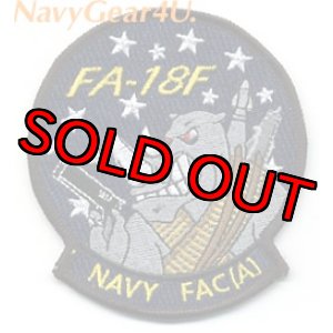画像: F/A-18Fライノ“FAC(A)”スクール卒業記念パッチ
