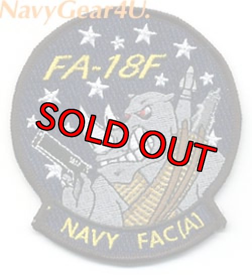 画像1: F/A-18Fライノ“FAC(A)”スクール卒業記念パッチ