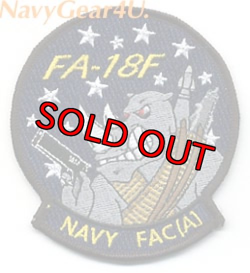 画像1: F/A-18Fライノ“FAC(A)”スクール卒業記念パッチ
