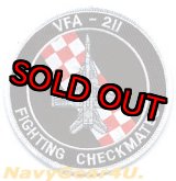 画像: VFA-211FIGHTING CHECK MATES F/A-18Fショルダーバレットパッチ