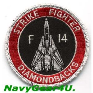 画像: VF-102 DIAMONDBACKS F-14Bショルダーバレットパッチ （デッドストック）