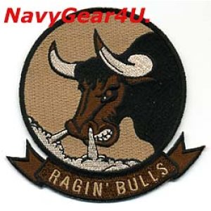 画像: VFA-37 RAGIN' BULLS部隊パッチ（デザートVer.2）
