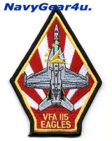 画像: VFA-115 EAGLES F/A-18Eショルダーパッチ（FDNF Ver./ベルクロ有無）