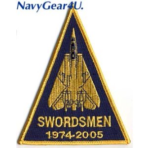 画像: VF-32 SWORDSMEN ラストクルーズ記念ショルダートライアングルパッチ