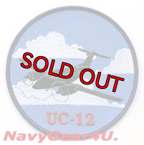 画像1: 米海軍UC-12Fショルダーマスコットパッチ