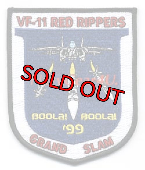 画像1: VF-11 RED RIPPERS BOOLA! BOOLA! '99受賞記念パッチ