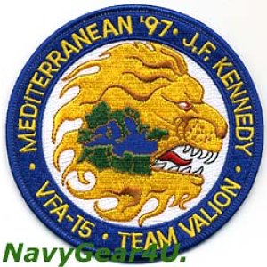 画像: VFA-15 VALIONS  "TEAM VALION"1997年地中海クルーズ記念パッチ（デッドストック）