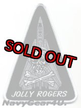 画像: VF-84 JOLLY ROGERS F-14ショルダートライアングルパッチ 