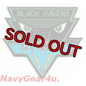 画像: VAQ-135 BLACK RAVENS EA-18G GROWLERショルダーパッチ