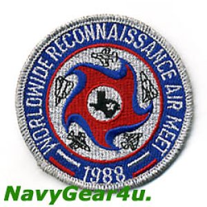 画像: WORLDWIDE RECONNAISSANCE AIR MEET 1988記念パッチ（デッドストック）