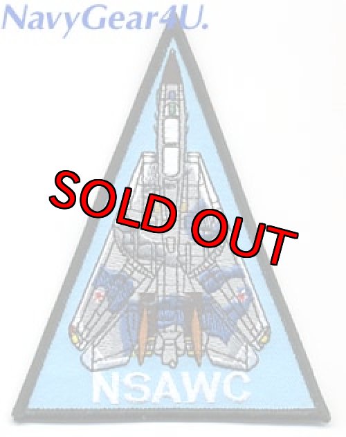 画像1: NSAWC F-14トムキャットショルダートライアングルパッチ（Ver.2）