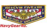 画像: CVW-5/CVN-73米海軍航空100周年記念パッチ（ポケットフラップ・スタイル）