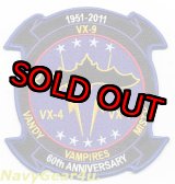 画像: VX-9（VX-4/5）VAMPIRES部隊創設60周年記念パッチ（デッドストック）