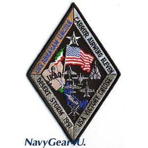 画像: CVW-11/CVN-72 DESERT STORM1991クルーズ記念パッチ