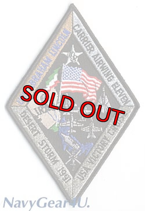 画像1: CVW-11/CVN-72 DESERT STORM1991クルーズ記念パッチ（デッドストック）