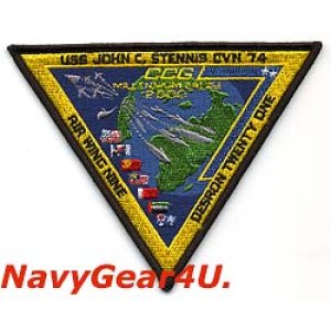 画像: CVW-9/CVN-74ミレニアムクルーズ2000記念パッチ（デッドストック）