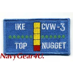 画像: CVW-3/CVN-69 IKE TOP NUGGETパッチ（デッドストック）