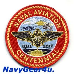 画像: 米海軍航空100周年NAVAL AVIATON CENTENNIAL公式記念パッチ（海兵隊バージョン/デッドストック）