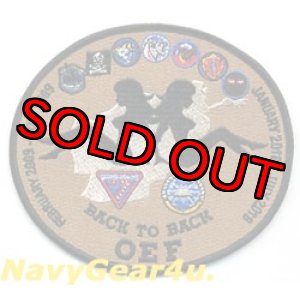 画像: CVW-7/CVN-69 "BACK TO BACK"OEF2009-2010クルーズ記念パッチ