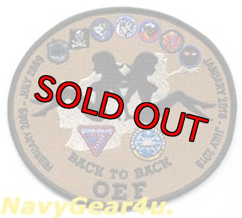 画像1: CVW-7/CVN-69 "BACK TO BACK"OEF2009-2010クルーズ記念パッチ