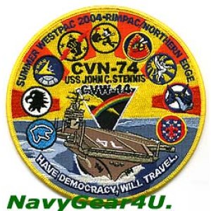 画像: CVW-14/CVN-74 WESTPAC 2004クルーズ記念パッチ(デッドストック)