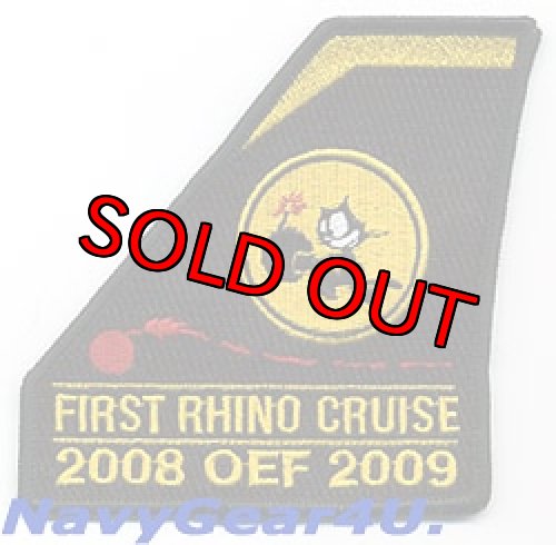 画像1: VFA-31 TOMCATTERS FIRST RHINO CRUISE 2008 OEF 2009記念パッチ