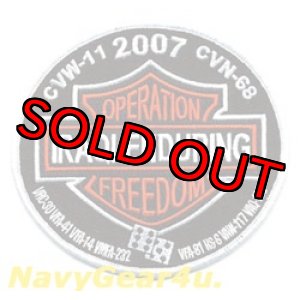 画像: CVW-11/CVN-68 OIF 2007クルーズ記念パッチ（デッドストック）