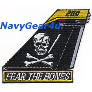 画像: VFA-103 JOLLY ROGERS AG200 CAGバード尾翼パッチ