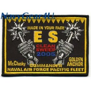 画像: VFA-27 ROYAL MACES CLEAN SWEEP2005記念パッチ（デッドストック）