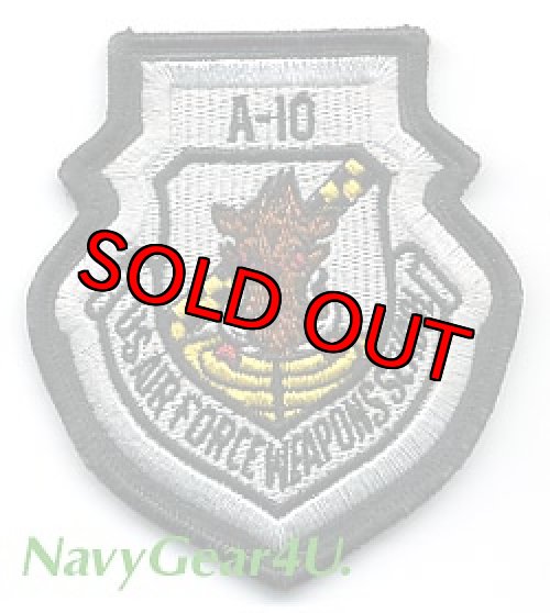 画像1: A-10A US AIR FORCE WAPONS SCHOOLパッチ