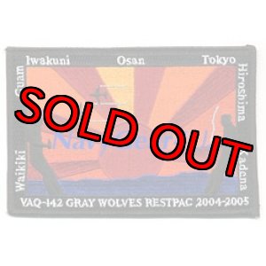 画像: VAQ-142 GRAY WOLVES RESTPAC2004-2005岩国UDP記念パッチ（デッドストック）