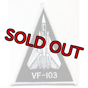 画像: VF-103 JOLLY ROGERSショルダートライアングルパッチ（VF-103Ver.）