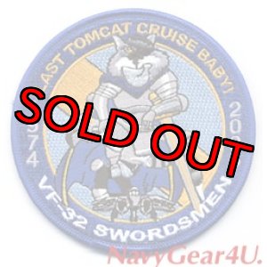 画像: VF-32 SWORDSMEN LAST TOMCAT CRUISE BABY! 2005記念パッチ