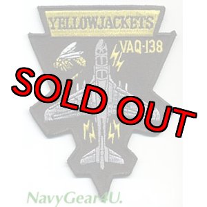 画像: VAQ-138 YELLOW JACKETS EA-6Bショルダーパッチ(デッドストック）