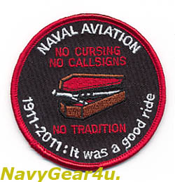 画像1: 米海軍航空100周年NAVAL AVIATON CENTENNIAL非公式記念パッチ（ジョークパッチ）